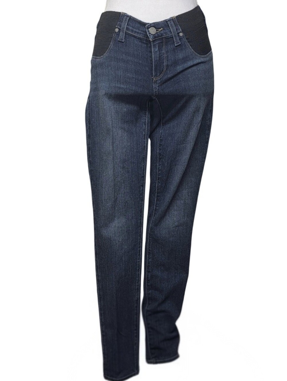 PAIGE Maternity Dark Blue Skinny Jeans Size 26